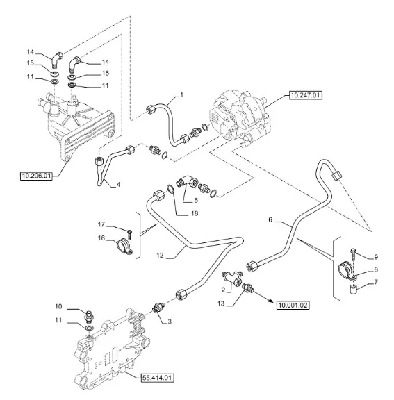 5801368939 - трубка